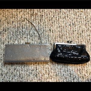 Silver and Black Clutches